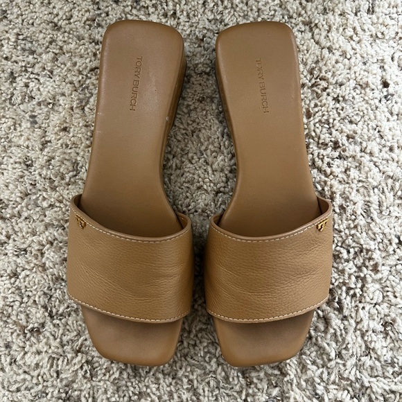Tory Burch wooden leather sandals - Picture 6 of 6